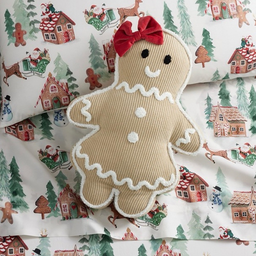 NWT Pottery Barn gingerbread girl